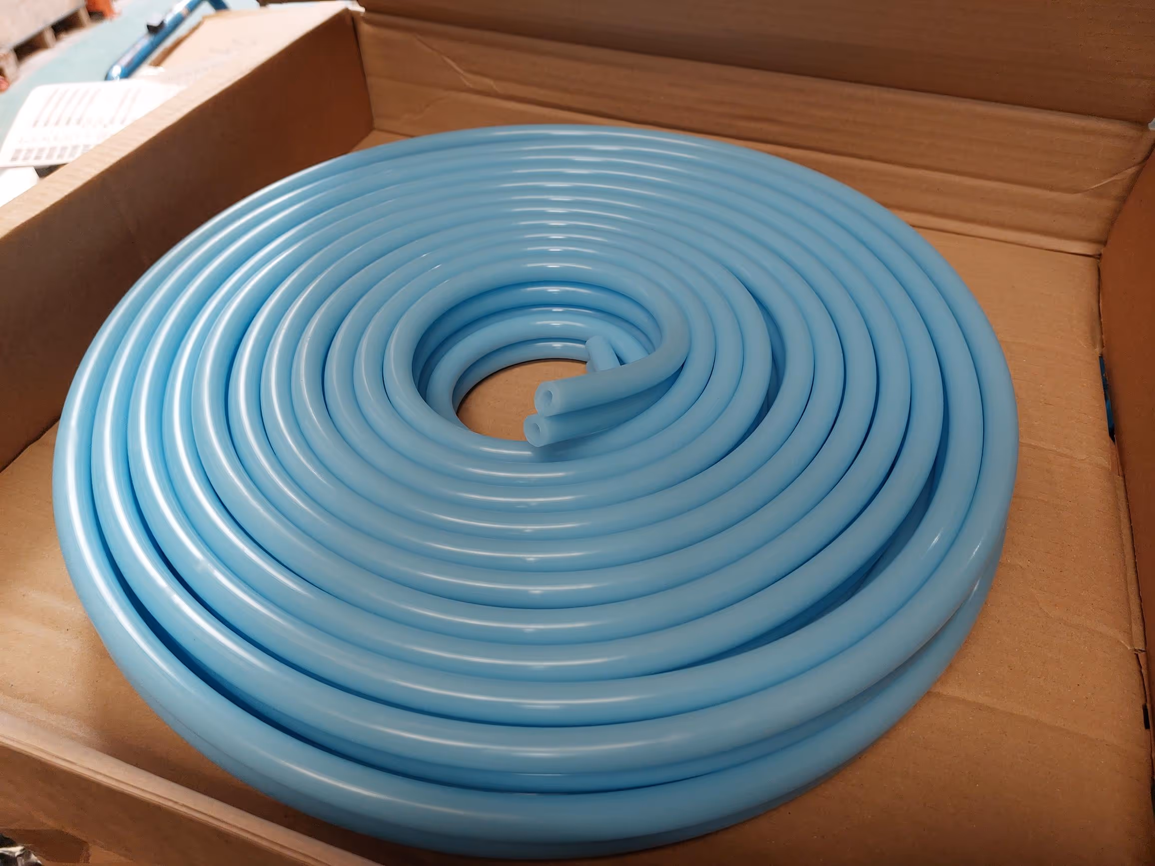 Tuyau silicone bleu tfp jum. 7x14 [xm] (c20)