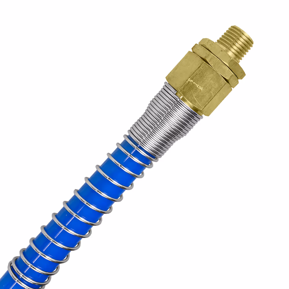 Tuyau spiral pneumatique 10 mm - 15 m - connecteur 1/4"