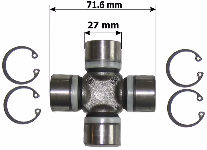 U Joint Ford 40 Carraro 81874740 | Ford