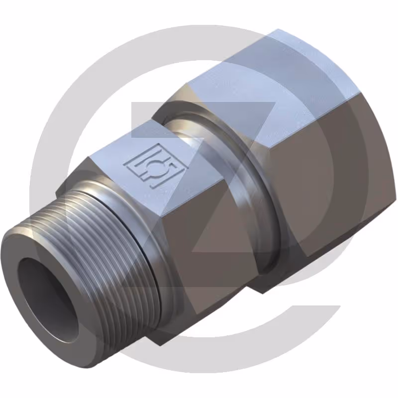 U-MGCO 12 L 3/8 - Raccord droit, à visser