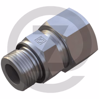 U-MGCY 12 S 1/4 JE - Raccord droit, à visser