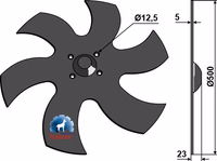 Vaderstad | Disque de nivellement - gauche