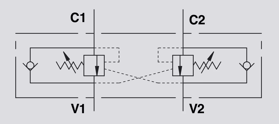 Valvé d'équilibrage double 1/2'' BSP