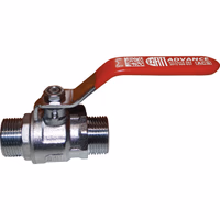 VANNE 1/4 TOUR CHAUFFAGE MALE - MALE 1/2" 15X21