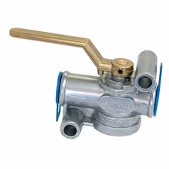 Vanne 1/4 tour frein air comprimé 22 x 150.
