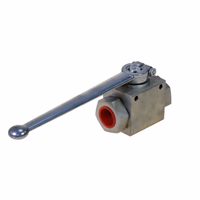 Vanne a 2 voies avec trous de fixation bsp 3/4