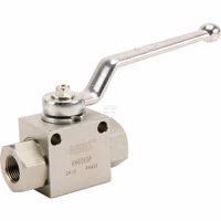 Vanne à bille 2/2 - 3/8" BSP