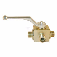 Vanne à bille sphérique à 3 voies 8L