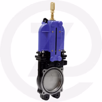 Vanne guillotine tonne a lisier RIV Adaptable