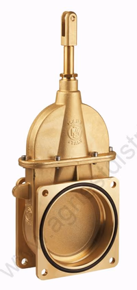 Vanne guillotine tonne a lisier 6" Adaptable