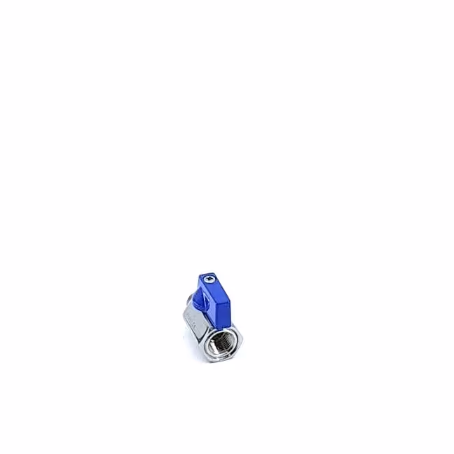 Vanne pulverisateur compacte 1/4'' mâle/femelle Inox