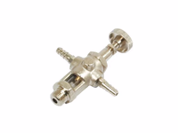 Vanne de graissage double