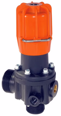 Vanne de Régulation de Pression Manuelle 200 L/mn maxi 20 Bars 1'' x 1''1/4 Polmac