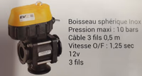 Vanne électrique de coupure 3 voies BANJO 2"