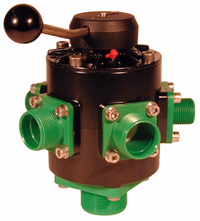 Vanne pulverisateur manuelle 6 voies 1''1/2 Adaptable
