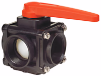 Vanne pulverisateur Arag manuelle 3 voies latérales 453015A66 Origine