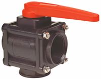 Vanne pulverisateur Arag manuelle 3 voies verticales 453024A44 Origine