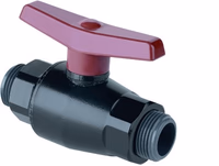 Vanne pulverisateur manuelle 2 voies 3/4'' M/M Adaptable