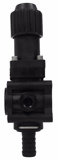 VANNE REGULATRICE MANUELLE  NOIRE