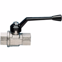 VANNE SPHERIQUE 1/4 TOUR FEMELLE - FEMELLE 3/4" 20X27