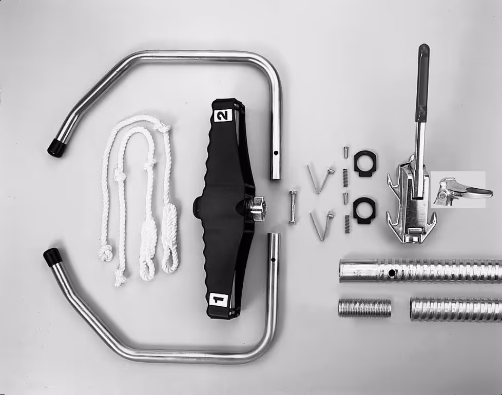 Vêleuse HK mécanisme 2020 appui PVC + étrier latéral