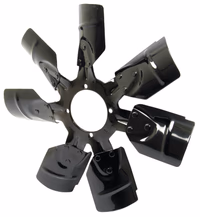 Ventilateur 7 pales métalliques 419mm. Ford New Holland 83964032 adaptable