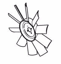 Ventilateur New Holland 47346021