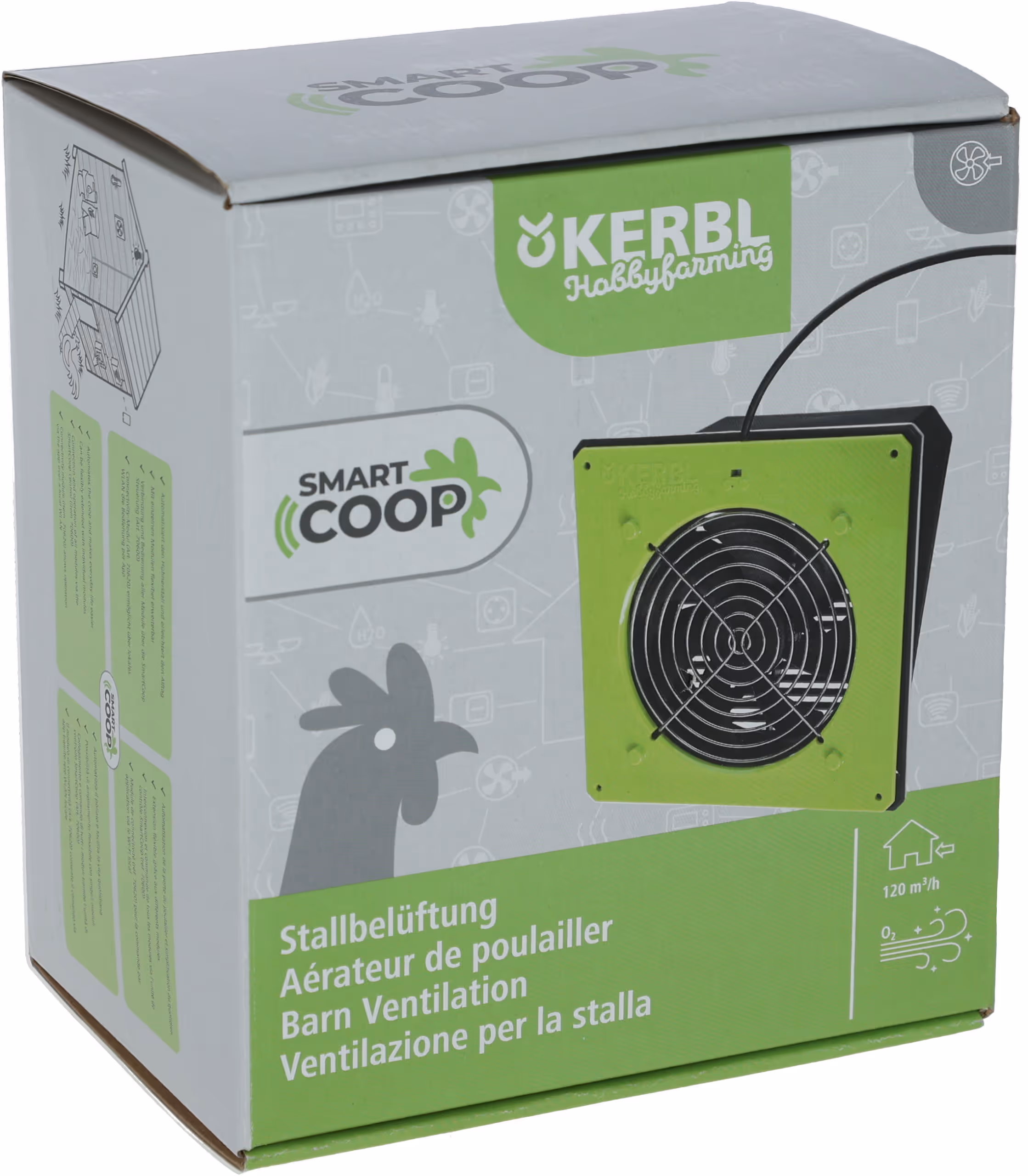 Ventilation SmartCoop à aspiration
