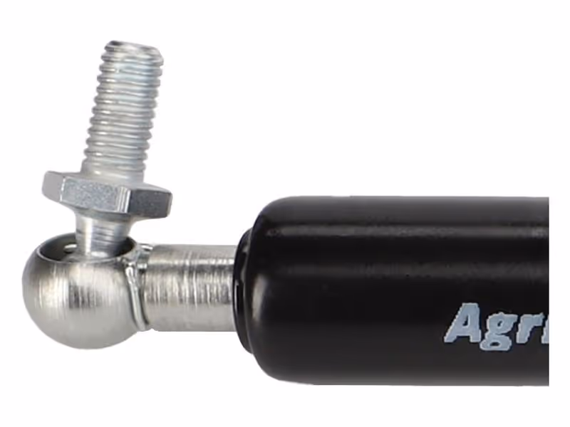 Vérin à gaz, Longueur totale: 443mm - adaptable sur tracteurs New Holland, Case IH, Ford - ref 87645855