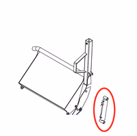 Vérin de bras de chargement pour dérouleuse de bottes Suire 