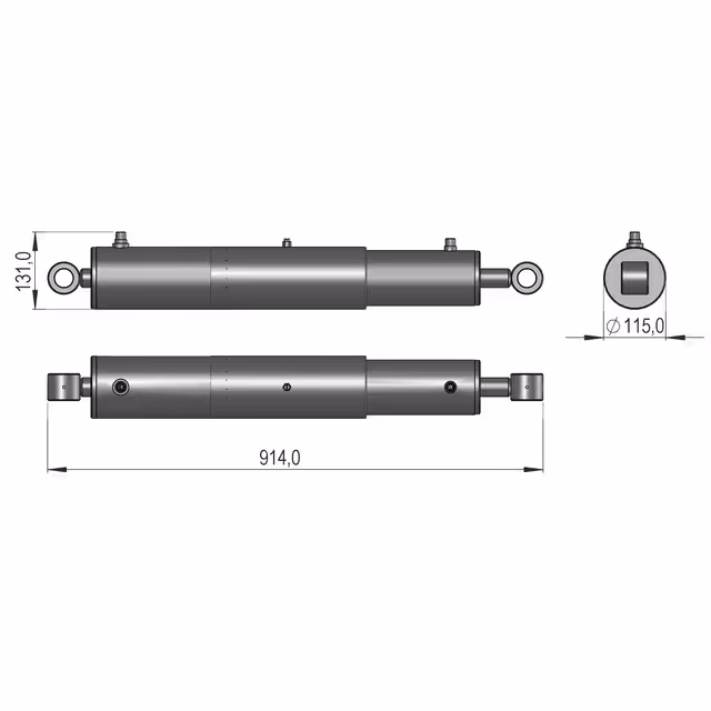 VERIN HYRAULIQUE MFZ5504044 SIP 685610100B