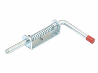 Verrou de porte à ressort, Ø boulon16mm, Taille de plaque: 140mm x 38mm