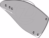 Versoir charrue Agrolux Droit 85239 Adaptable