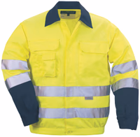 Veste haute visibilité jaune taille XL