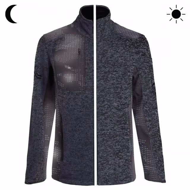 Veste polaire doublure sherpa 5 poches nato noir xl