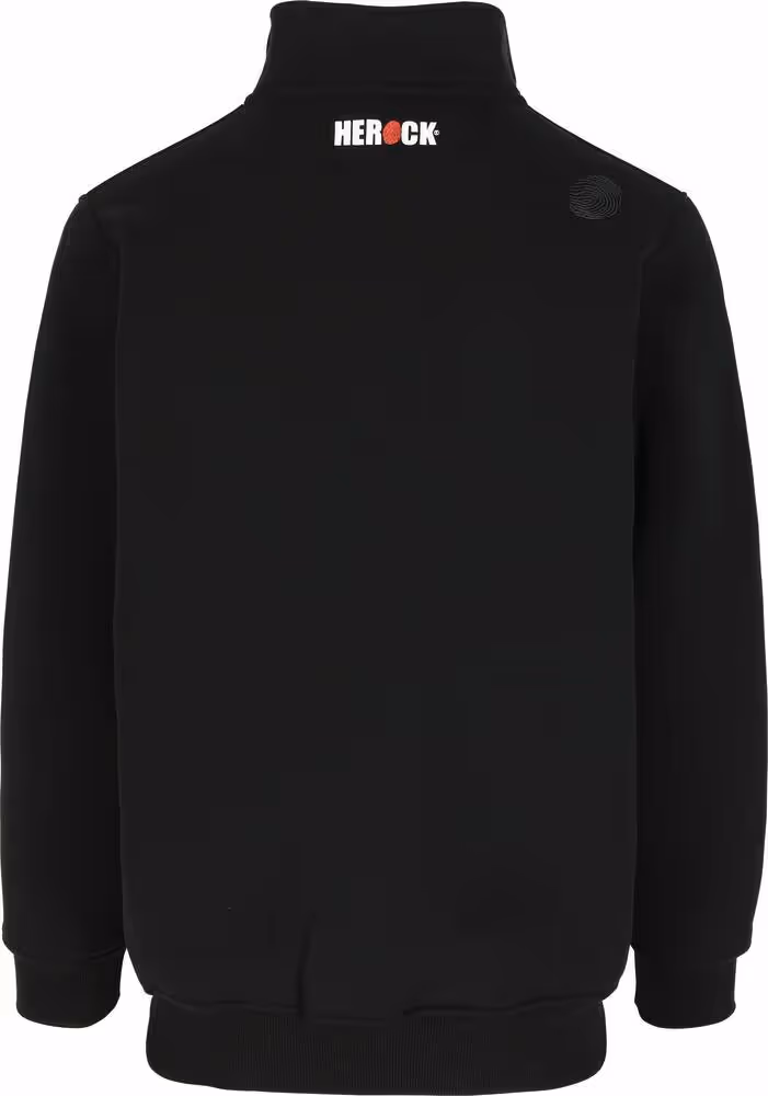VESTE SWEAT ZIPPE NOIRE TAILLE L