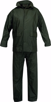 VETEMENT DE PLUIE 100% PU - VERT - TAILLE XL