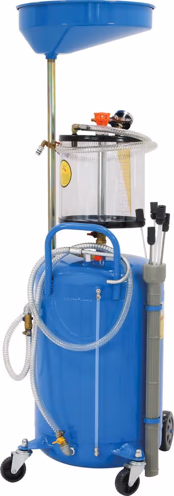VIDANGEUR PNEUMATIQUE 70L AVEC RESERVOIR 10L