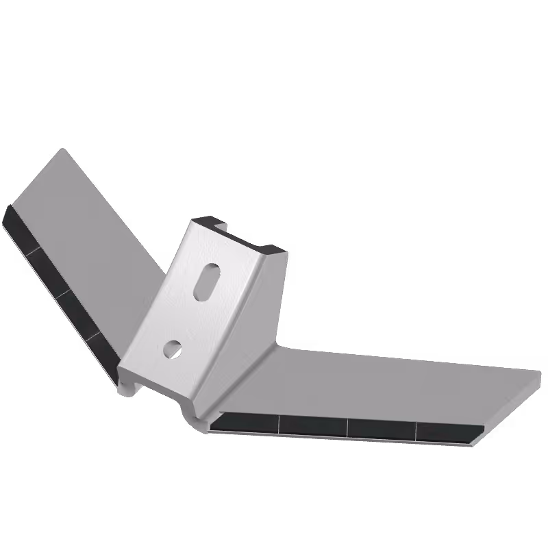 VIGNE Aileron plat type FERRAND FL006600, 370*70*12