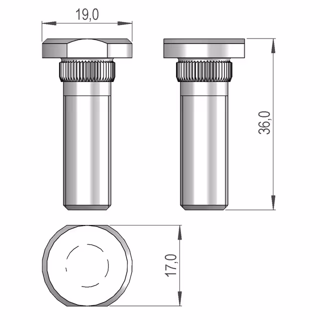 VIS 5  M10X32 DACROMET SIP745030780