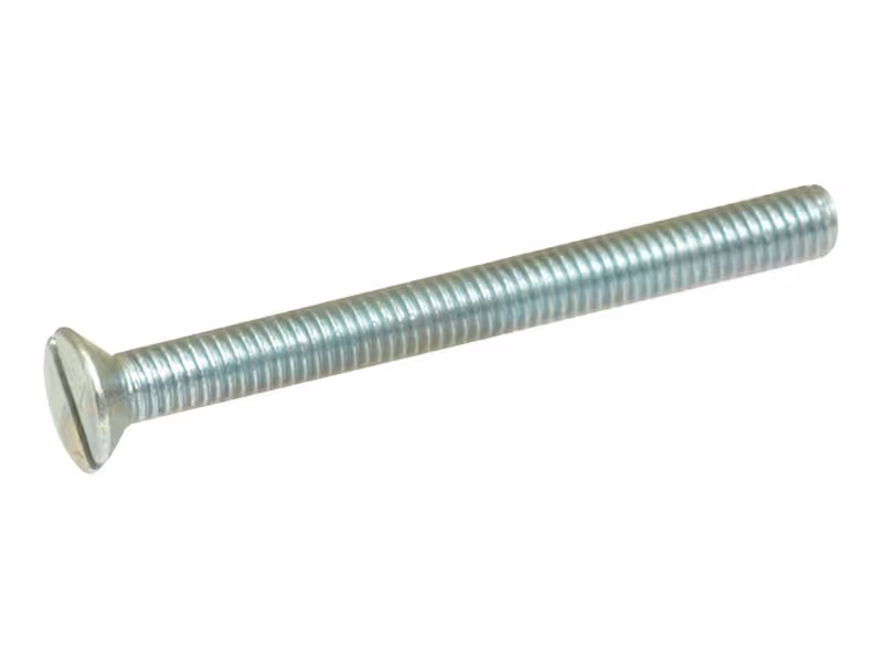 Vis à métaux, Filetage: M3x10mm (DIN 963) - Vendu par 100