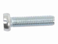 Vis à métaux, Filetage: M6x25mm (DIN 84) - Vendu par 100