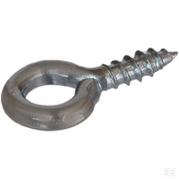 Vis à œillet 2,4 mm, Ø 1,9x6, ronde, acier