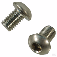 Vis a tete ronde M8x12 Inox