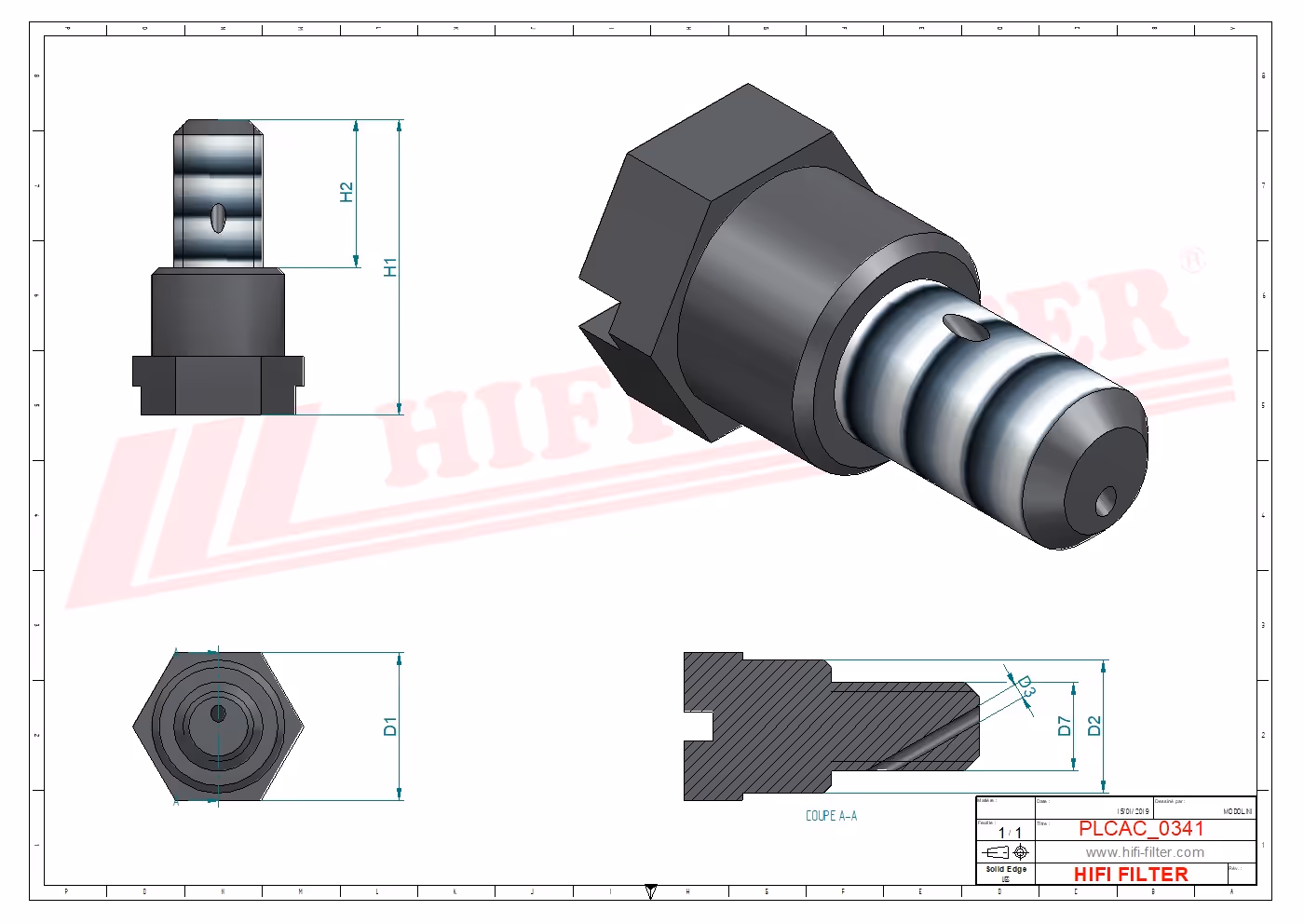 VIS DE PURGE Hifi Filter 30408
