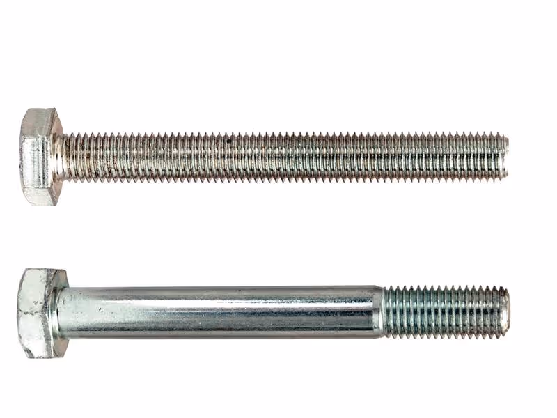 Vis en pouces, Taille: 1/4'' x 1/2'' UNC (DIN or Standard No. DIN 933) Résistance à la traction: 8.8. - Vendu par 10