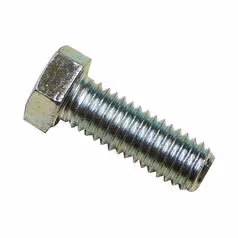 Vis en pouces, Taille: 7/16'' x 1-1/4'' UNC (DIN or Standard No. DIN 933) Résistance à la traction: 8.8. - Vendu par 10 - ref 353700X1