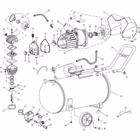 Vis hexagonale du boitier de ventilateur