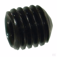 Vis sans tête six pans creux bout pointeau M5X20 noire
