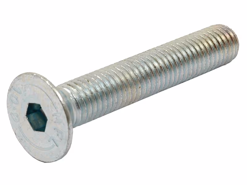 Vis tête fraisée six pans creux, M10x60mm (DIN 7991) - Vendu par 20